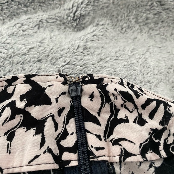 Free People Black & White Floral Skort - Picture 4 of 6